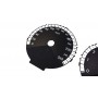 Lexus NX 300 replacement instrument cluster dials, face counter gauges MPH to km/h