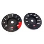 Jeep Renegade - American Carbon Custom replacement tacho dials gauges MPH to km/h USA // Tacho Counter