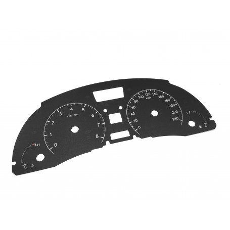 Lexus RX 350 RX350 replacement instrument cluster dials, face counter gauges MPH to km/h