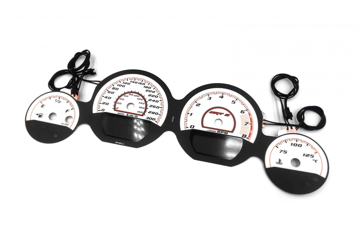 DODGE CHALLENGER SRT8 SRT-8 2011-2014 plasma tacho glow DODGE CHALLENGER SRT8 SRT-8 2011-2014 plasma tacho glow