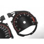 Mercedes-Benz AMG GTS - gauges replica for AMG black replacement - converted from MPH to Km/h