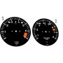 Porsche 911 964 - Replacement tacho dials gauges speedo - converted from MPH to Km/h counter