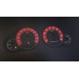 copy of Maserati GranTurismo S - Replacement tacho dials, counter faces gauges - converted from MPH to Km/h