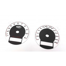 Ducati Monster - replacement tacho dial, counter gauge face