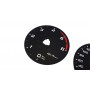 Alfa Romeo Stelvio DIESEL - Replacement tacho dials, counter faces gauges MPH to km/h