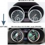 Mercedes-Benz R171 SLK 350 Gauge Faces Conversion to 55 AMG Replacement Dials