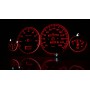 Audi 80 & 90 (B3, B4) glow gauges S2 White Design PLASMA TACHO GLOW GAUGES TACHOSCHEIBEN DIALS