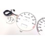 Audi 80 & 90 (B3, B4) glow gauges S2 White Design PLASMA TACHO GLOW GAUGES TACHOSCHEIBEN DIALS