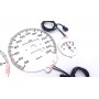 Audi 80 & 90 (B3, B4) glow gauges S2 White Design PLASMA TACHO GLOW GAUGES TACHOSCHEIBEN DIALS