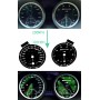 Mercedes-Benz SLK 55 AMG R171 200MPH to 320Km/h 2005 - Replacement tacho dials, counter gauges faces - converted from MPH to Kmh