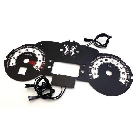 Peugeot Partner II / Expert II - plasma tacho glow gauges tachoscheiben dials