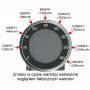 Mercedes SL (R230) 2001-2006 pre-facelift, replacement speedometer dials from MPH to km/h EU gauges