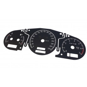 Chrysler Crossfire SRT-6 - replacement instrument cluster dials face gauges MPH to km/h // tacho counter speedo