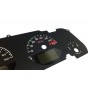 Jeep Wrangler JK Rubicon - Replacement tacho dial - converted from MPH to Km/h