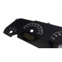 Jeep Wrangler JK Rubicon - Replacement tacho dial - converted from MPH to Km/h