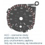 Mercedes ML W164 / Mercedes GL X164 - Replacement tacho dial - converted from MPH to Km/h