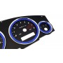 Jeep Grand Cherokee SRT8 - Replacement tacho dial - converted from MPH to Km/h