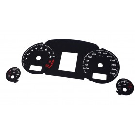 Lamborghini Gallardo - Replacement tacho dial - converted from MPH to Km/h