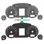 Lamborghini Gallardo - Replacement tacho dial - converted from MPH to Km/h