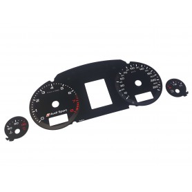 Audi A4 B6/B7 - custom gauges instrument cluster dials Audi Sport