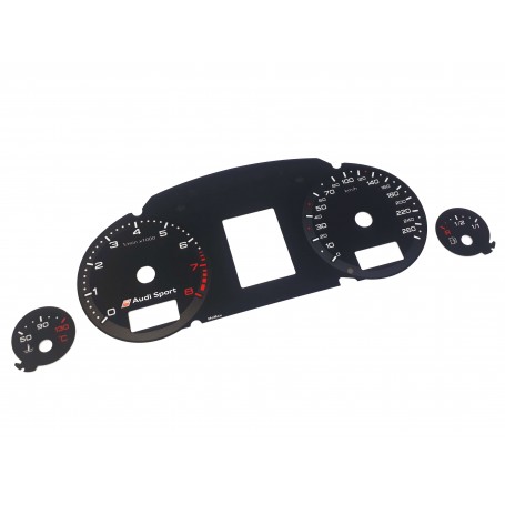 Audi A4 B6/B7 - custom gauges instrument cluster dials Audi Sport