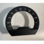 Volvo FH4, FH13 - Replacement tacho dials, face counter gauges - converted from MPH to Km/h