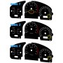 Subaru Impreza (2000-2007) - Replacement tacho dials - converted from MPH to Km/h