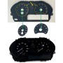 BMW Series 2 F22 F23 F45 F46 - Replacement tacho dial, counter gauges faces - converted from MPH to Km/h