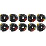 Honda Civic EJ9 1996-2000 SIR replica PLASMA TACHO GLOW GAUGES TACHOSCHEIBEN DIALS