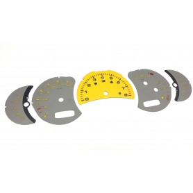 Porsche 911 - model 996 - After Lift - Sport Set Replacement tacho dial - converted from MPH to Km/h Custom