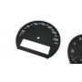 BMW X3 E83 - Replacement instrument cluster dials, counter gauges faces from MPH to km/h