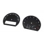 BMW X3 E83 - Replacement instrument cluster dials, counter gauges faces from MPH to km/h