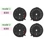 Volkswagen Golf 7 MK7 - Replacement tacho dials - converted from MPH to Km/h