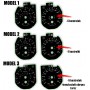 Nissan Qashqai - Replacement dials gauges MPH to km/h tacho counter