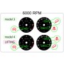 Land Rover Discovery Sport IV - Replacement tacho dials counter faces gauges - converted from MPH to Km/h
