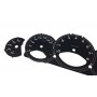 Porsche 911 - model 997 - Replacement tacho dials - converted from MPH to Km/h