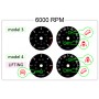 Land Rover Discovery Sport IV - Replacement tacho dials counter faces gauges - converted from MPH to Km/h