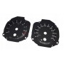 FORD MUSTANG Shelby Gauge Faces – MPH to KM/H Conversion | Kilometer Speedometer Overlay
