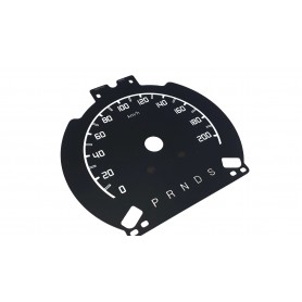 Speedometer Dial Overlay – Ford Ranger III (MPH to km/h Conversion)