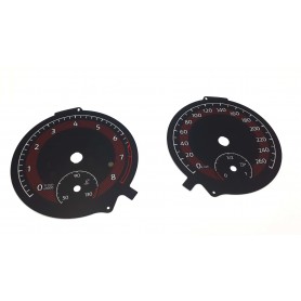Volkswagen Jetta 2019–2020 Speedometer & Tachometer Dial Set – KM/H Conversion for US Models