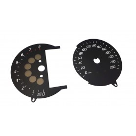 Ford Mondeo MK4 Lift, Convers+, S-MAX - converted tacho dial from MPH to Km/h