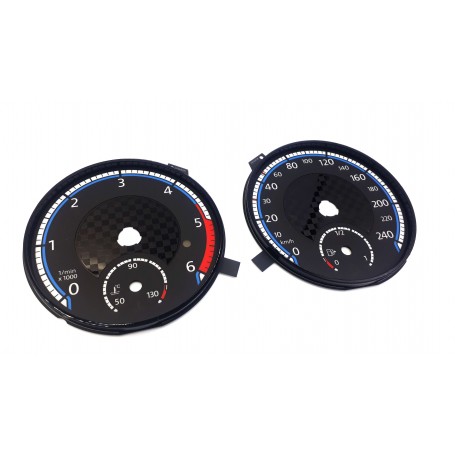 Volkswagen Amarok Custom Speedometer & Tachometer Dial Set