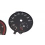 MAN TGE - Replacement tacho dials, face counter gauges - converted from MPH to Km/h