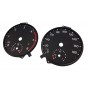 MAN TGE - Replacement tacho dials, face counter gauges - converted from MPH to Km/h