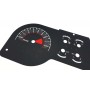 Ford Mustang 2005-2009 - Custom GT/CS - Replacement tacho dials, face counter gauges - converted from MPH to Km/h
