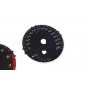 Subaru WRX - replacement instrument cluster dials, face counter gauges MPH to km/h
