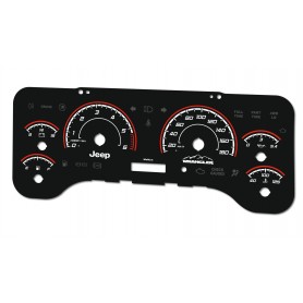 Jeep Wrangler TJ Custom PLASMA TACHO GLOW GAUGES TACHOSCHEIBEN DIALS