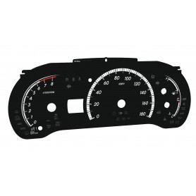 Toyota Sienna 3 2011-2014 zamiennik tarcze licznika z MPH na km/h wzór 2