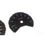 BMW X1 F48, F45, F46 - Replacement tacho dial - converted from MPH to Km/h