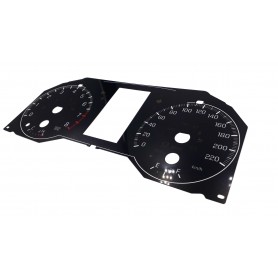 Toyota RAV 4 V 5gen - Replacement tacho counter dials from MPH to km/h